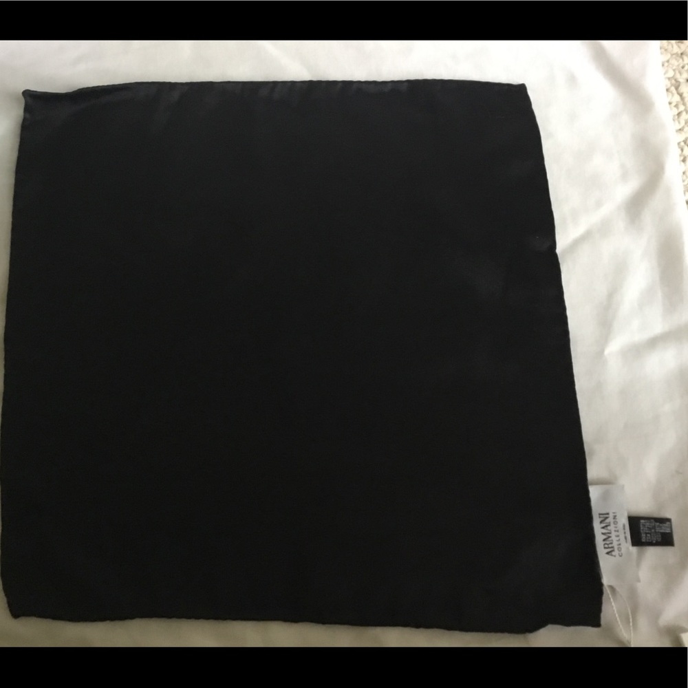 New! Armani Collezioni Silk Handkerchief